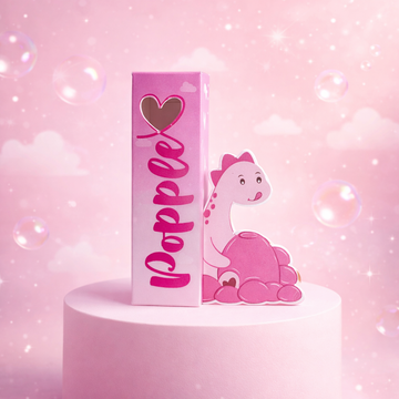 Popple Bubblegum Kiss Lip Balm – Edible & Lick-Safe (Pink Tint)