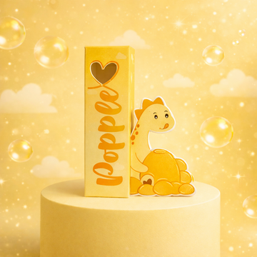 Popple Mango Pop Lip Balm – Edible & Lick-Safe (Pink Tint)